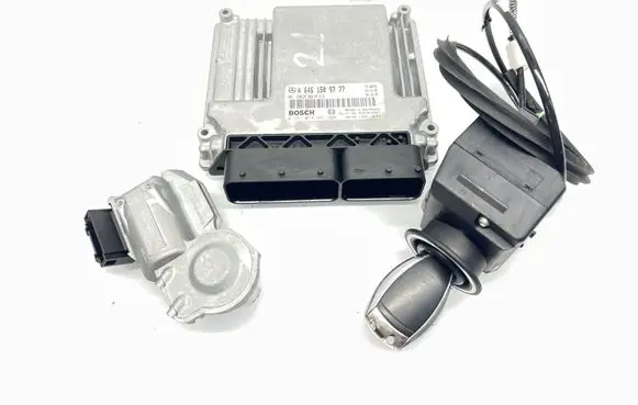 Mercedes-Benz CLK A209 C209 Engine ECU kit and lock set A6461509777 A0355457732 A209545338