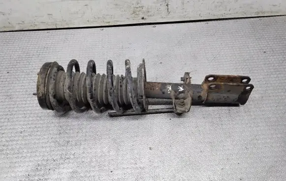 Front shock absorber with coil spring