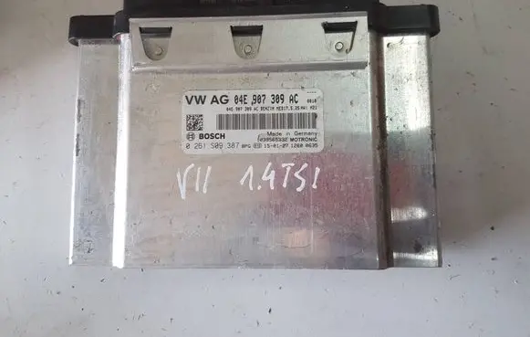 Volkswagen Golf VII Engine control unit/module ECU 04E907309ACIAUTOPI 04E907309AC 0261S09387