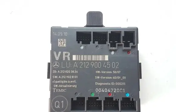 Mercedes-Benz E W212 Door control unit/module A2129004502