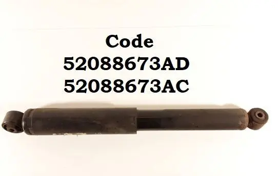 Jeep Grand Cherokee Rear shock absorber/damper 52088673AD 52088673AC
