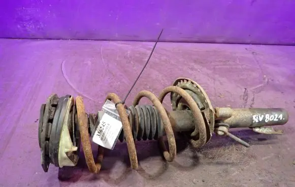 Renault Megane II Front shock absorber with coil spring