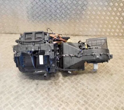 Interior heater climate box assembly