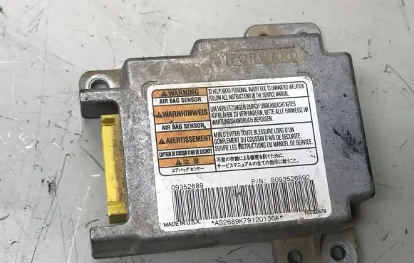 Opel Frontera B Airbag control unit/module 09352689