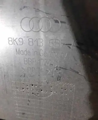Audi A4 S4 B8 8K Other interior part 8K9813685 BBF173401 BRP173201