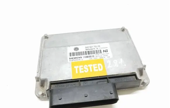 Volkswagen Touareg I Gearbox control unit/module 0AD927755AB 5WP2207416 H16S0094