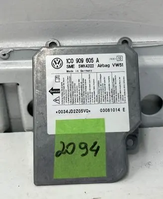 Volkswagen Transporter - Caravelle T5 Airbag control unit/module 1C0909605A 5WK43122