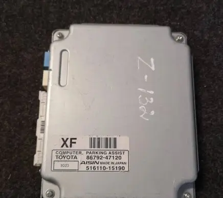Toyota Prius (XW30) Parking PDC control unit/module 8679247120 51611015190 9D23
