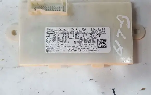 Mercedes-Benz GLA W156 X156 Keyless (KESSY) go control unit/module A2129009729