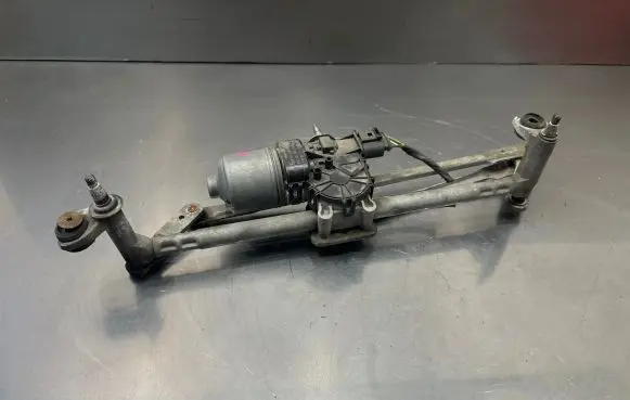 Volkswagen Polo V 6R Front wiper linkage and motor 6R1955119A 0390241566