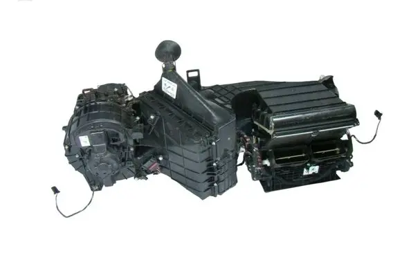 Interior heater climate box assembly