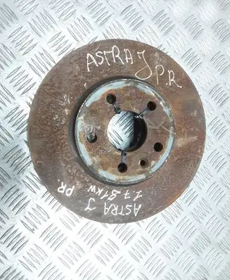 Opel Astra J Front brake disc