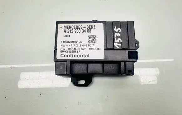 Mercedes-Benz CLS C218 X218 Fuel injection pump control unit/module A2129003408 110282095519E 5WK11555FBF