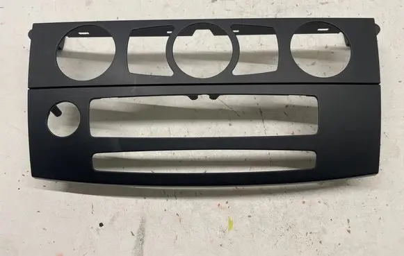BMW 5 E60 E61 Climate control/heater control trim 6976362