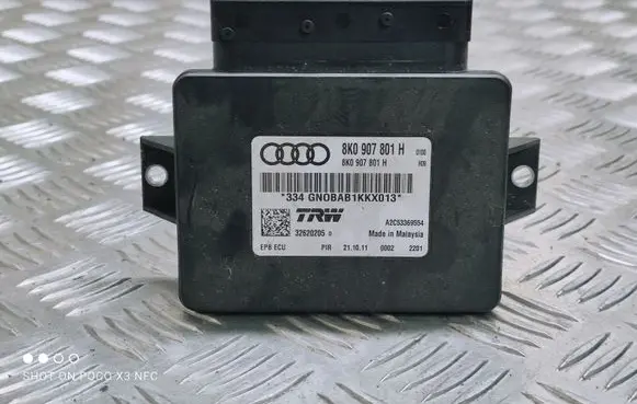 Audi A4 S4 B8 8K Hand brake control module 8K0907801H
