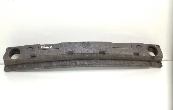 Front bumper foam support bar
