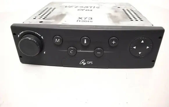 Renault Vel Satis GPS navigation control unit/module 8200138590 22SY20362Z FD0101500001482