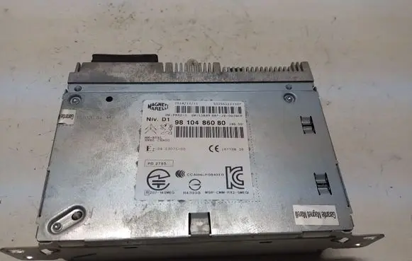 Citroen C4 II Picasso GPS navigation control unit/module 9810486080