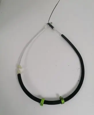 Rear door cable line