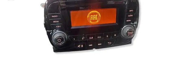 Fiat 500L Radio/CD/DVD/GPS head unit 07356608300 A2C98273302 06122016