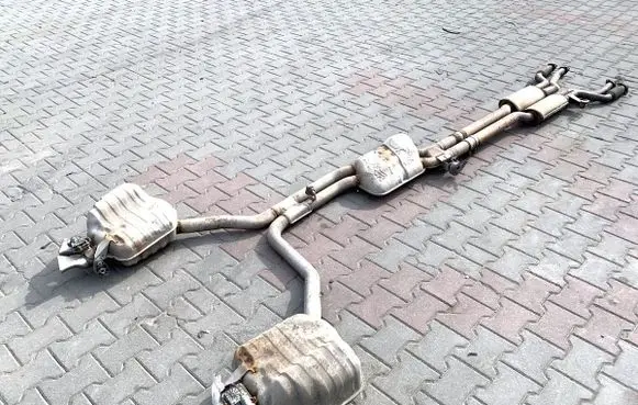 Audi A8 S8 D4 4H Rear muffler/silencer tail pipe 