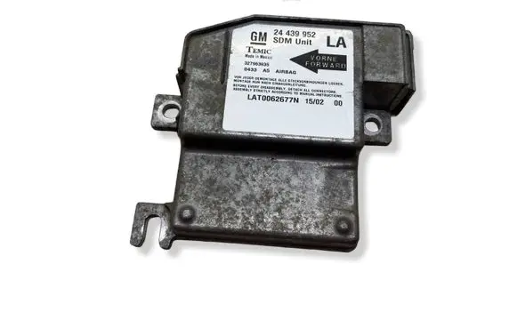 Opel Corsa C Airbag control unit/module 24439952