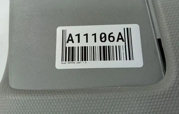 Opel Zafira B (B) pillar trim (top) 13129322RH