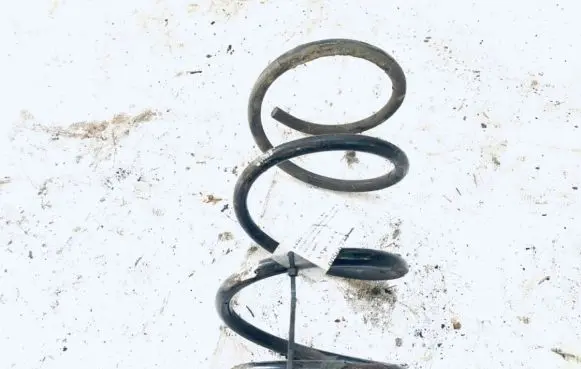 Front coil spring