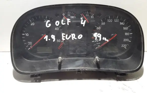 Volkswagen Golf IV Speedometer (instrument cluster) 1J0919881D 1035100002