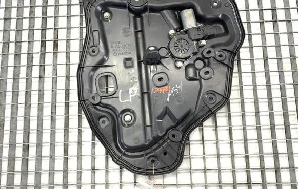 Mazda 2 Rear door window regulator with motor DA6C7397X