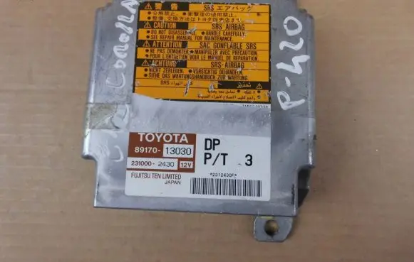 Toyota Corolla E120 E130 Airbag control unit/module 8917013030 2310002430