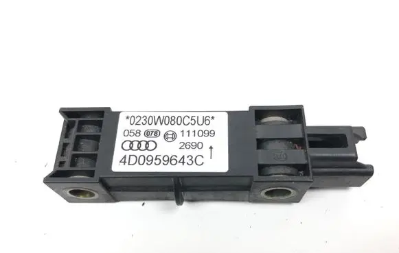 Audi A8 S8 D2 4D Airbag deployment crash/impact sensor 4D0959643C