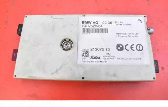 BMW X3 E83 Sound amplifier 340252604