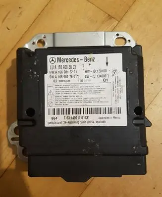 Mercedes-Benz GLS X166 Airbag control unit/module A1669003803 A1669012201