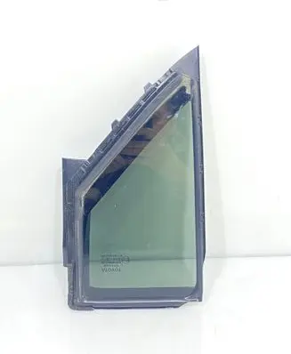 Rear vent window glass