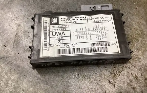 Opel Antara Bluetooth control unit module 13187911 454942368