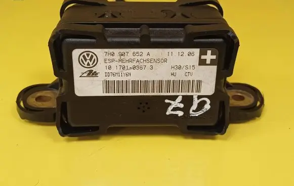 Audi Q7 4L ESP acceleration yaw rate sensor 7H0907652A 10.1701-0367.3 10170103673