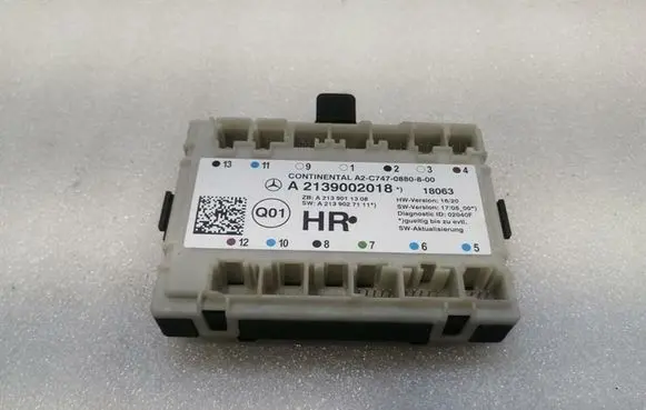 Mercedes-Benz S W222 Door control unit/module A2139002018