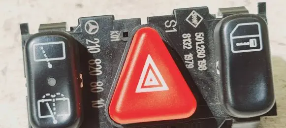 Hazard light switch