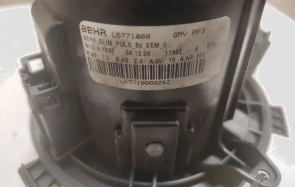 Citroen C5 Heater fan/blower L57710000262
