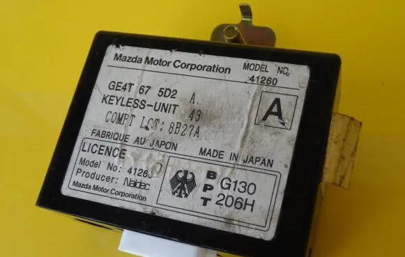 Mazda 626 Immobilizer control unit/module GE4T675D2