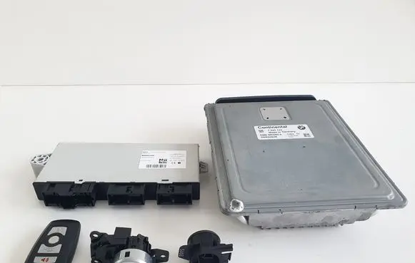 BMW 5 F10 F11 Engine ECU kit and lock set 7645143 5WK93948 9293391