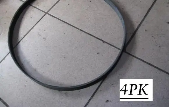Renault Megane I Alternator belt 4PK1272 16I 11032007