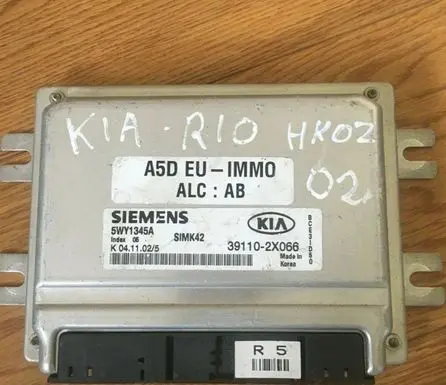 KIA Rio Engine control unit/module 39110-2X066 5WY1345A