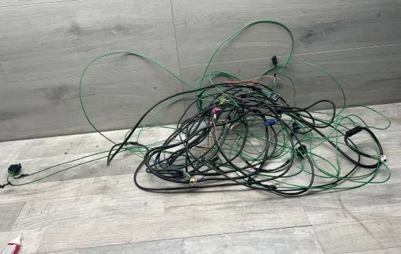 BMW 5 F10 F11 Sound system wiring loom 204L21030051