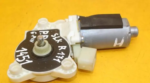 Front door window regulator motor