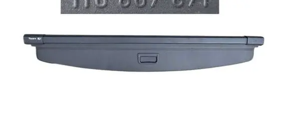 Volkswagen Touran I Parcel shelf load cover 1T0867871