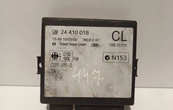 Opel Zafira A Comfort/convenience module 24410018 F005V00131