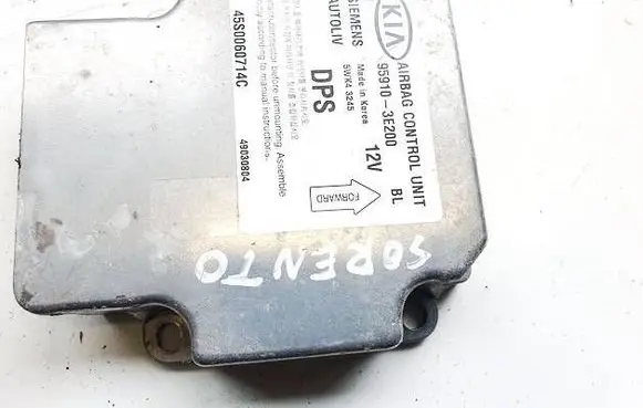 KIA Sorento Airbag control unit/module 959103e200 95910-3e200