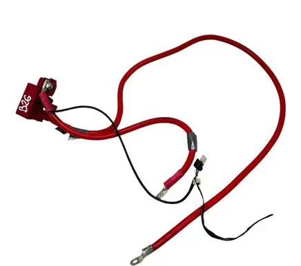 BMW 5 E60 E61 Positive cable (battery) 61126989782 6989782 61126944536